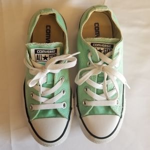 mint green converse womens